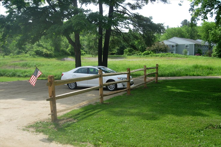 June Update: Fence installed in new parking area