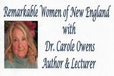 Carole Owens lecture & book signing – Wednesday, May 16th