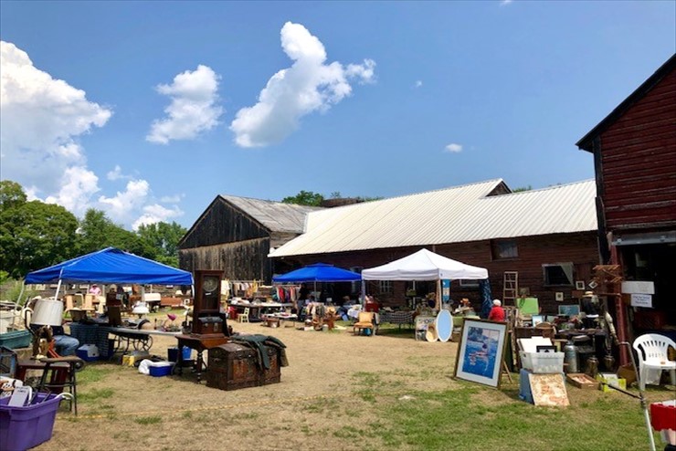 Annual Antique Show and Flea Market in July was a big hit