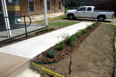 Sept. 2019 Update: handicap accessible walkway completed